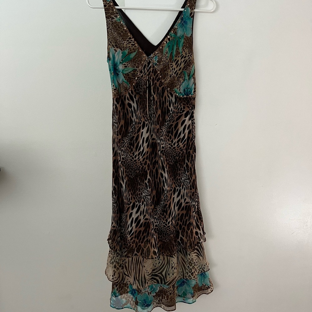 Vintage Silk Y2K Dress